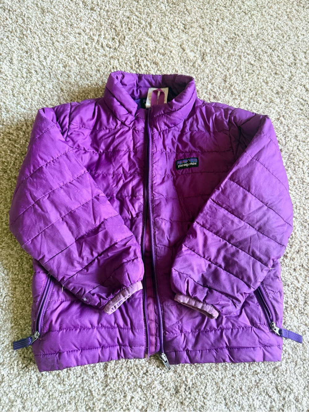 Patagonia Kids' Lightweight Insulated Jacket - Purple